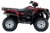 SUZUKI KingQuad 750AXi Power Steering Red Brush